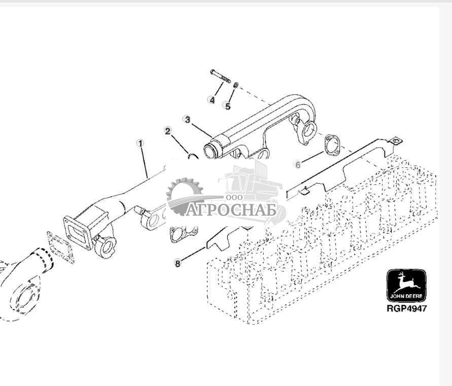 EXHAUST MANIFOLD (ESN -156457) 